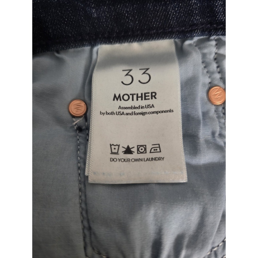 Mother The Weekender Fray Jeans In Mint Condition Size 33 - Picture 5 of 8